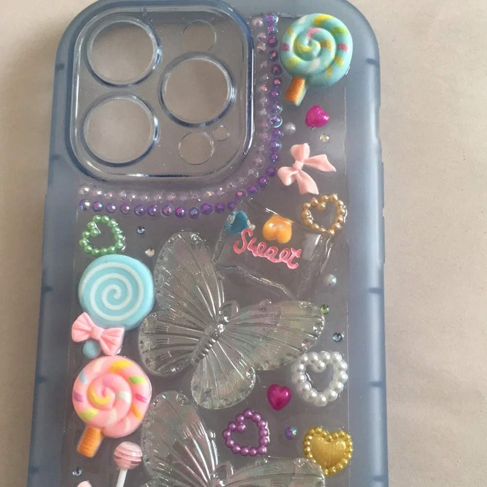 Iphone 14 Pro Multicolored Junk Phone Case